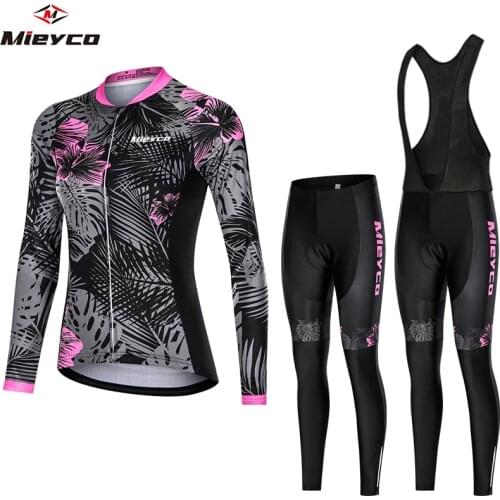 Mieyco Mountain Bike Ropa De Mujer Go Pro Road Bike Woman Cyclist Cycling Suit Jersey Bike Motocross Pants Jumpsuit Women Cloth