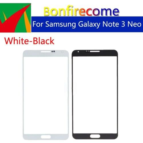 10pcs\lot For Samsung Galaxy Note 3 Neo Note 3 Lite SM-N750 N750 N7505 7508V N7508 LCD Front Outer Glass Touch Screen Lens
