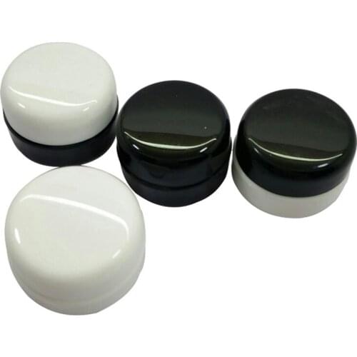 15pcs 3g Empty Plastic Nail Art Container Cosmetic Jar Small Sample Cream Pot Nail Gel Powder Box Cosmetic Sample Containers