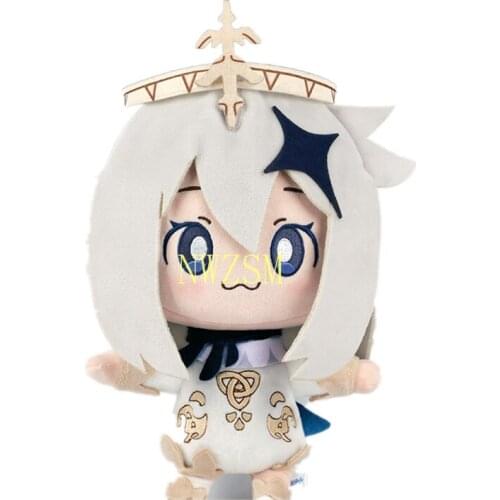 2020 New Game Genshin Impact Paimon Theme Cute Soft Plush Doll Stuffed Toy Pillow Props Cosplay Anime Xmas Birthday Gift 30cm