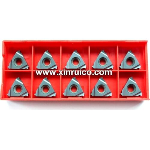Free shipping 10pcs/lot 16ER 1.75ISO cemented carbide threading tool inserts for stainless steel