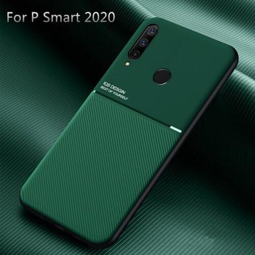 Case For Huawei P Smart 2020 / P Smart S Z Pro Case luxury Magnetic Car Holder Soft Back Cover For Huawei P Smart Plus 2019 Case