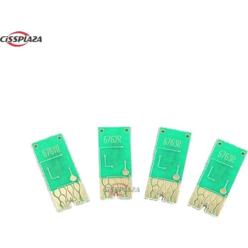 CISSPLAZA chip T6761 676XL compatible for Epson WorkForce WP - 4010 4023 4030 4090 4520 4533 4590 4020 4530 4540 PRINTER chips