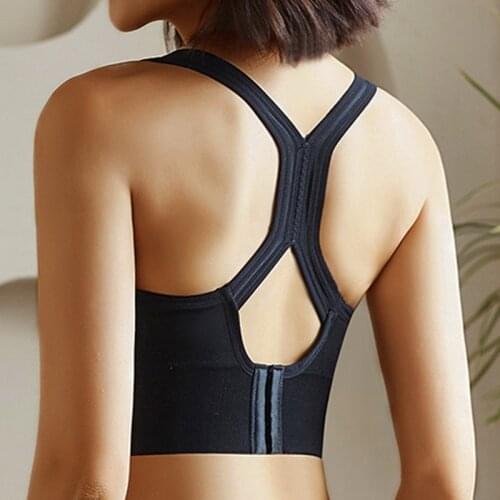 Women Sports Bra Push Up Crop Tops Fitness Gym Bra Hollow Breathable Top Sexy Running Yoga Bra Underwear Athletic Sportswear