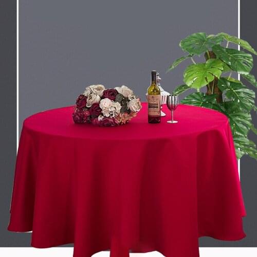 Home Wedding decor Rectangle and circle Satin Table cloth Waterproof Tablecolth Cover Mat for table home and kitchen dining