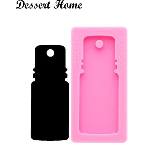 DY0190 Red wine bottle Epoxy Resin Molds For Jewelry Diy Silicone Keychain Necklace Earring Decoration Shiny Glossy