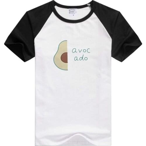 Avocado short sleeve casual Men Women T-shirt Comfortable Tshirt Cool Print Tops Fashion Tees Novelty tee funny design AN173