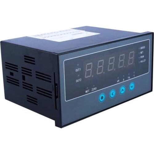 CHB Weighing Controller Force Value Display Load Cell Weighing Sensor Supporting 2 Sets of Alarm Force Measuring Instrument