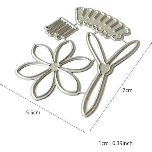 Mini Flower Metal Cutting Dies Stencil Scrapbooking DIY Album Stamp Paper Card R7RC
