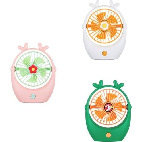 Fan Summer New Portable Going Out Student Girl USB Charging Small Fan Mini Fan