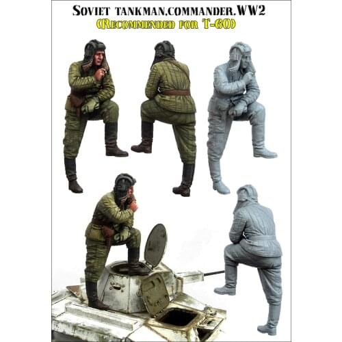 [tusk model]1/35 Scale Unassembled Resin figures resin model Kits E164