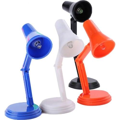 Mini Solid Night Reading Desk Decoration Small Study Eye Lithium Battery Design Protection Table Lamp Led Home Battery Powered