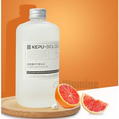 Nicotinamide VC Toner Essence Water Moisturizing Oil Control Contraction Skin Whiten Spray Large Bottle 500ml