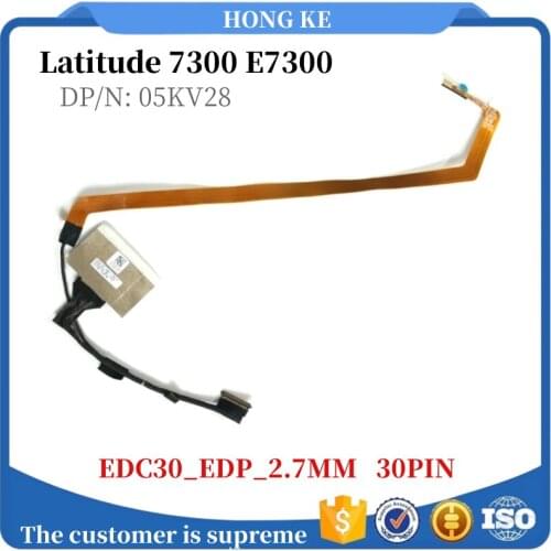 New Original LCD Video CABLE 30PIN Dell Latitude 7300 E7300 EDC30 EDP 2.7MM DP/N:05KV28 DC02C00JC00