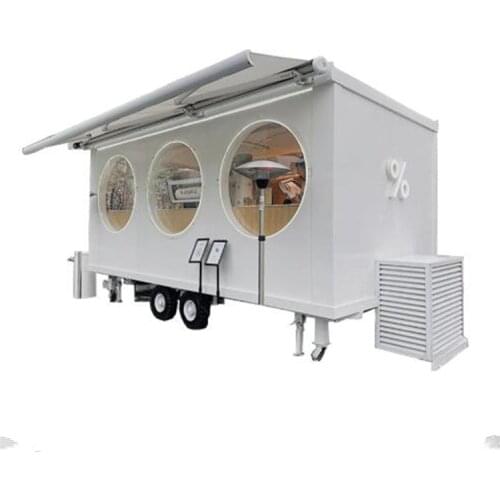 Outdoor Mobile Food Truck food trailer Street Fast Food Cart Truck Trailer For Sale