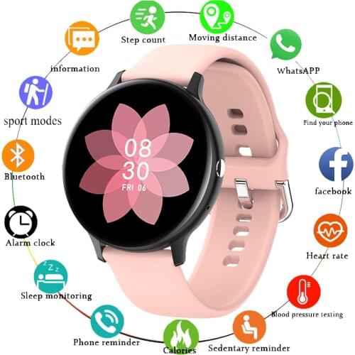 LIGE 2020 New Bluetooth call smart watch men women Sport mode Heart rate and blood pressure monitor Activity tracker smartwatch