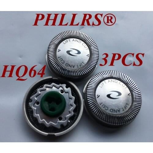 3Pcs HQ64 razor blade replace Head for PHILIPS Shaver HQ7360 HQ7390 HQ7110 HQ7120 HQ7140 PT710 PT715 PT725 PT720 HQ600