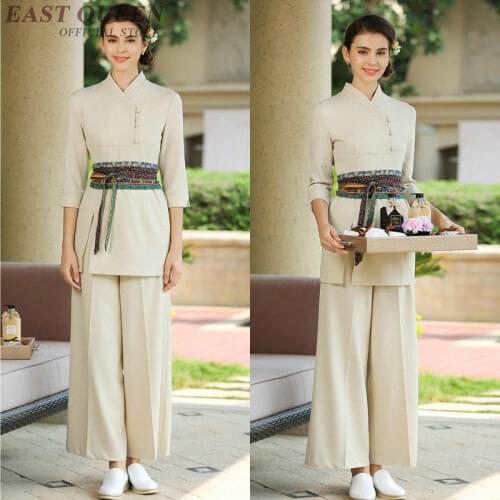 Thai Massage Uniform Beautician Clothes Workwear Overalls Beautiful Uniform Massage Uniforms Spa Beauty Salon Uniform AS107