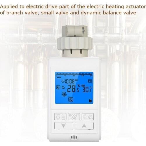 TRV Smart Thermostats ZigBee Radiator Tuya App Control