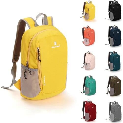 Outdoor Waterproof Men and Women Backpack Trekking Travel Folding Lightweight Rucksack Climbing Camping Hiking Cycling Bag