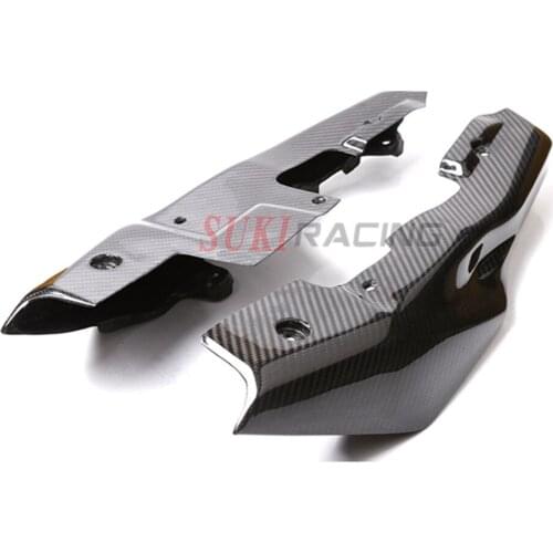 Motorcycle Real Carbon Fiber Rear Tail Side Panel Cowling Fairing Cover Protector For YAMAHA MT09 MT-09 2014 2015 2016