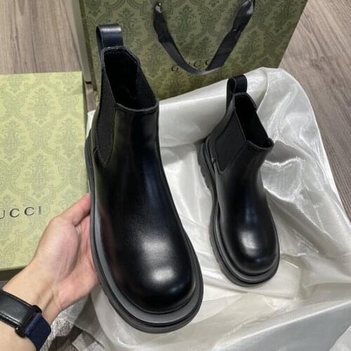 Winter New Woman Chelsea Boots Girls Real Leather Shoes Women Platform Shoes Ladies Modern Boots Female Brand Motorcycle Boots