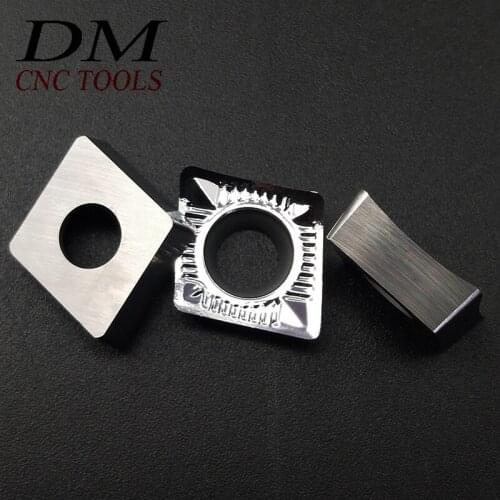 10pcs CCGT120408-AK H01 CNMG432-AK H01 Aluminum carbide insert for Aluminum carbide bits Lathe Turning blade