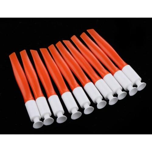 10 Pieces Dual-use False Nail Tips Suction Cup Stick Apply Removal Bar Set