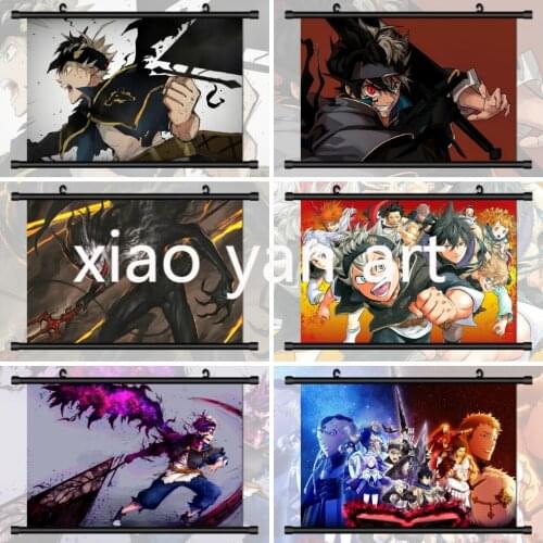 Black Clover Asta Anime Diamond Painting Diamond Mosaic Cross Stitch Kits Full Diamond Embroidery Room Decoration