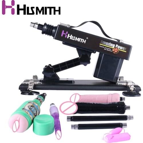 Automatic Sex Machine For Women With Free Huge Dildo Masturbation Cup Retractable Machine Gun Love Machine Drop shipping