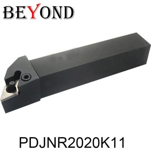 BEYOND 11pcs PDJNR2020K11 PDJNL2020K11 PDJNR PDJNL 2020 Lathe Cutter External Turning Tool Holder CNC Boring Bar Lathe Tools