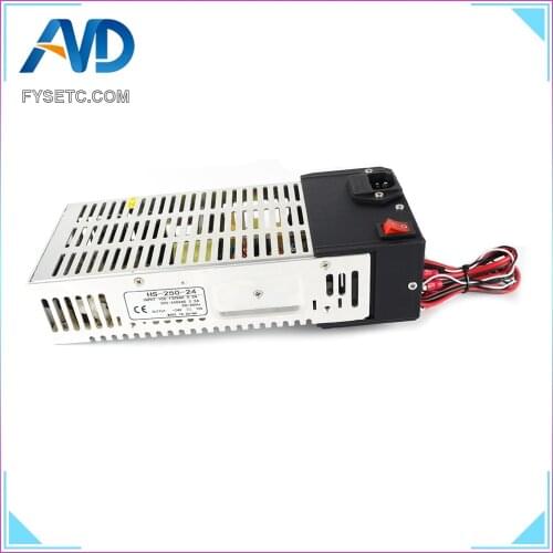 Prusa i3 MK3 PSU Power Supply Kit With Switchable Power Supply PSU 24V 250W For DIY Reprap 3d Printer