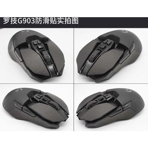 For Logitech G102 G304 G402 G403 G603 G703 G502 G900 G903 Hotline Games Mouse Skates Side Sticker Sweat Resistant Pads Anti-slip