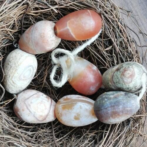 Wholesale Retail Natural Rare Agate Beads DIY Material Necklace Bracelet Rosary Pendant Old Items Folk Collection Inheritance