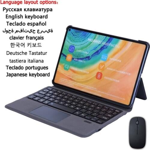 Cover Funda for Huawei MatePad 10.4 Case Multi-language Keyboard BAH3-W09/W59/AL00 for Honor Pad V6 Spanish Russian Keyboard