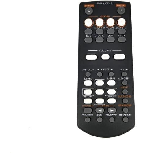 New Replacement For Yamaha AV Amplifier Remote Control RAV28 WJ40970EU RAV34 RAV250 RX-V361 RX-V365 HTR-6030 AV Receiver