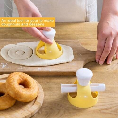 DIY Donut Mold Cake Mold Cake Decorating Tools Desserts Bread Cutter Maker Baking Mould Bakeware Baking Pastry Tool Kitchen Tool
