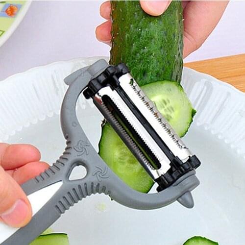 Multifunctional 360 Degree Rotary Kitchen Tool Vegetable Fruit Potato Carrot Peeler Grater Cutter Slicer Melon Gadget