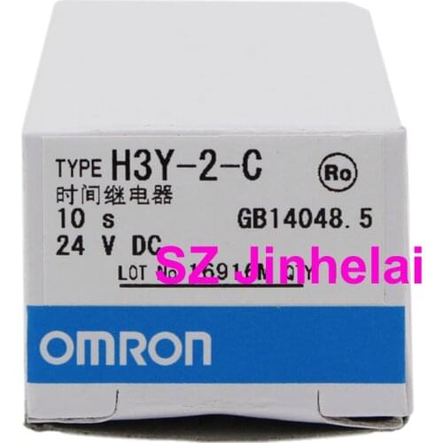 OMRON H3Y-2-C DC24V Authentic original Time relay 10S 60S 3M реле времени 24VDC