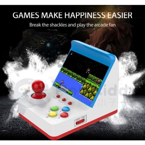 Retro Arcade Mini 8 Bit 360 Games Handheld Game Console Portable Retro Video Game Player Box Machine Double Handle Children Gift