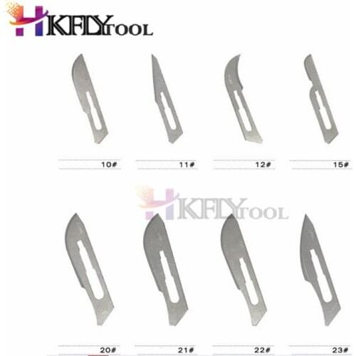 Stainless Steel Scalpel Handle Fit with 10# 11# 23# 15# Surgical Blade Knife Engraving DIY Hand Tools