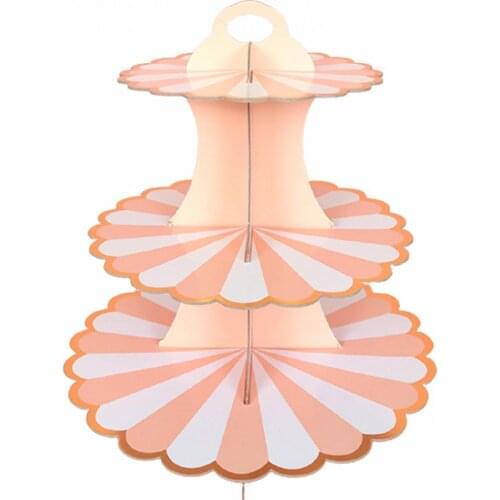 Detachable Cake Stand European Style 3 Tier Pastry Cupcake Fruit Plate Serving Dessert Holder Wedding Party Home Decor