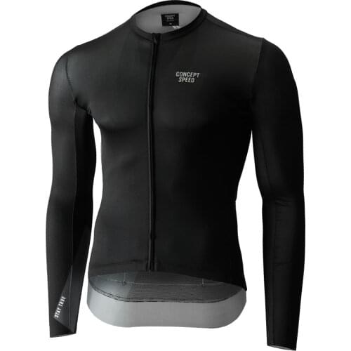 Concept Speed Winter Long Sleeve Cycling Jersey Men Racing Thermal Fleece Bicicleta Invierno Mallot Ciclismo hombre Masculino