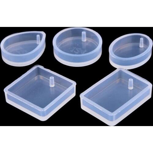 1 pcs DIY Clear Silicone Mold Making Jewelry Pendant Resin Casting Mould Craft Tool