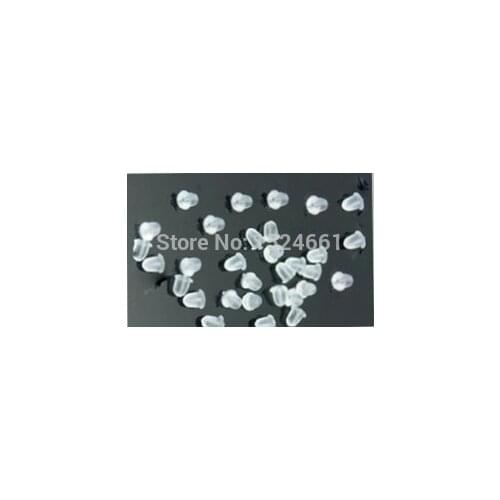 100pcs/lot Earrings Jewelry Accessories Bullet Plastic Ear Plugging/blocked,Earring back * hooks findings pin materials