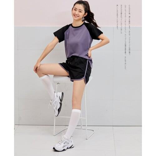 2 pieces Women Summer Fitness Yoga Set S/M/L/XXL Casual Workout Sportswear Suit Running Loose Clothing