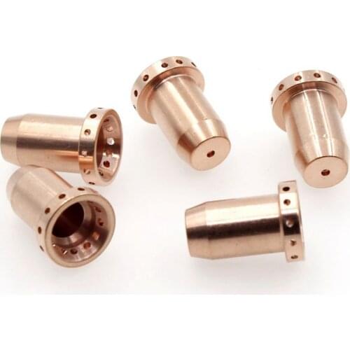 5pc 64006534 - 40A Drag Nozzles for Radnor MasterCut Plasma Cutter Cutmaster 42 MC40 PKG-5 Replacement Parts