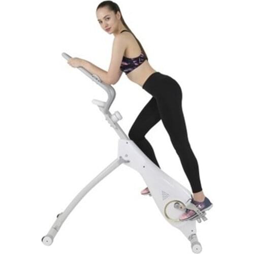 Fitness Bicycle Seatless Magnetic Control Fitness Equipment Weight Loss Mute Folding Extreme Dynamic Bicycle Home Spinning Bike