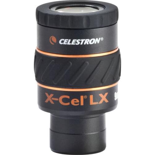 Celestron X-CEL LX 60 degree 9mm eyepiece 1.25 inch stargazing astronomical telescope accessories super wide-angle