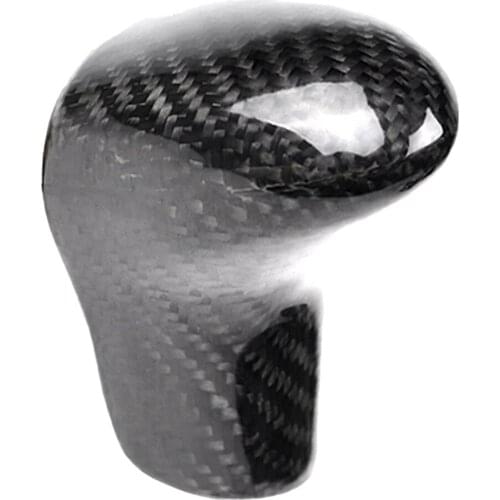 Black Gear Shift Knob Head Cover for Car Interior Decoration for Audi S6 2013